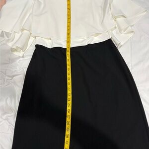 Elegant Black and White Women's dress